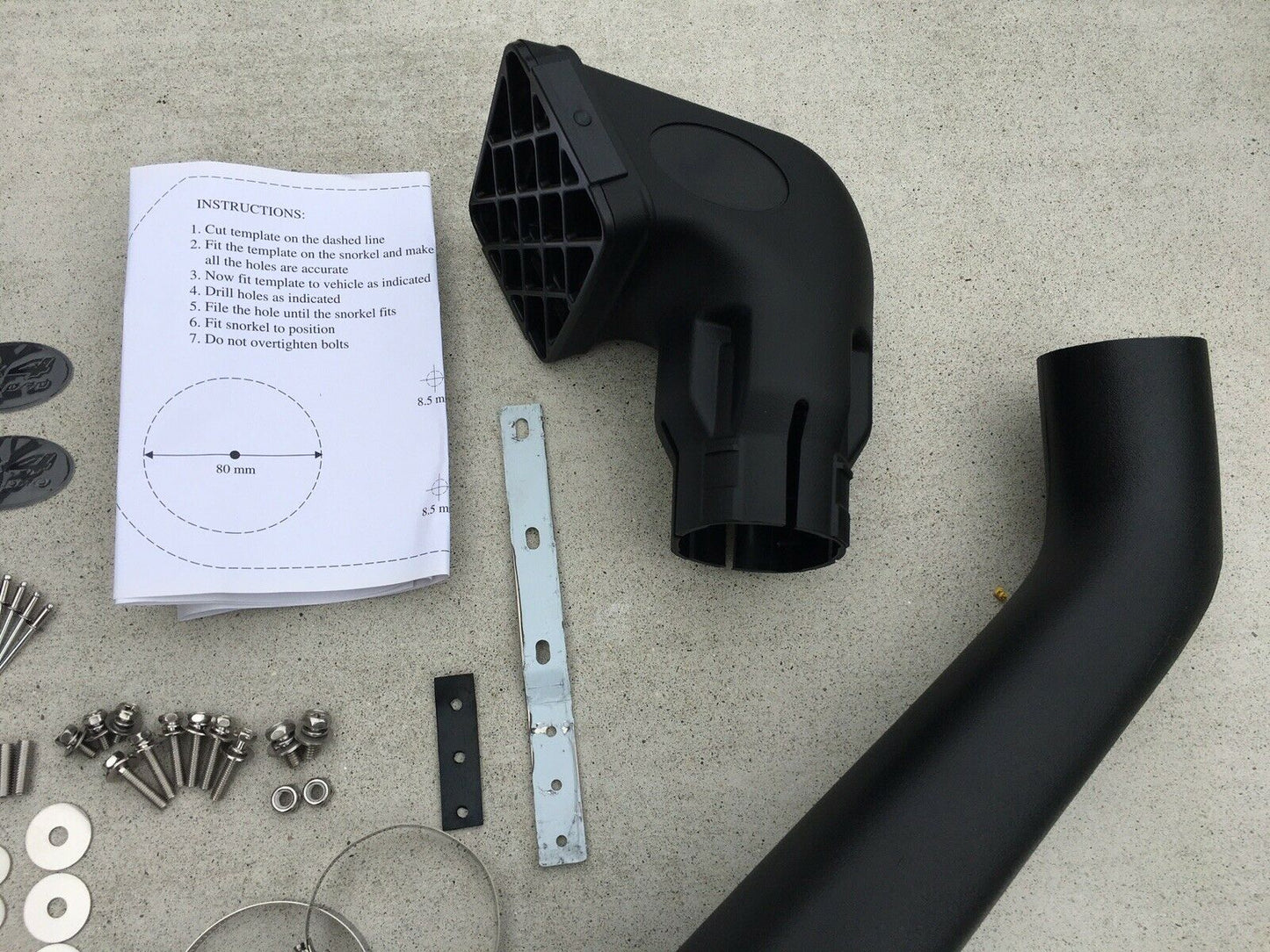 1989-1995 1st Gen Toyota Tacoma Hilux Snorkel