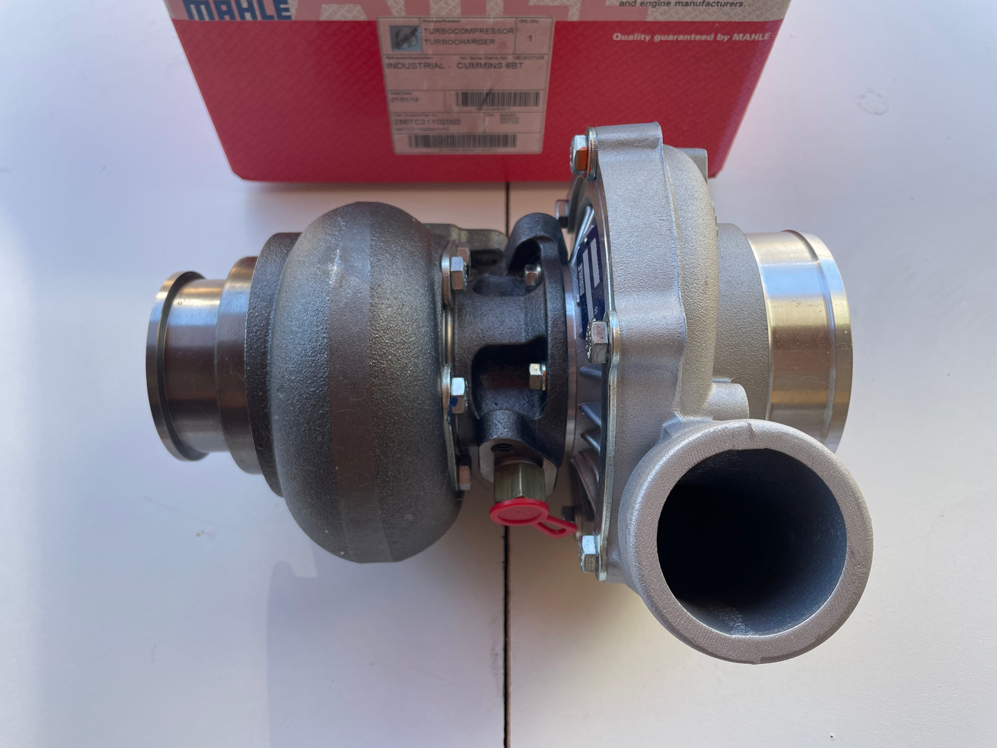 MAHLE 286 TC 31102 000 Turbo for Cummins 6-BT HX35 5.9L 2802770 3537132 3537133