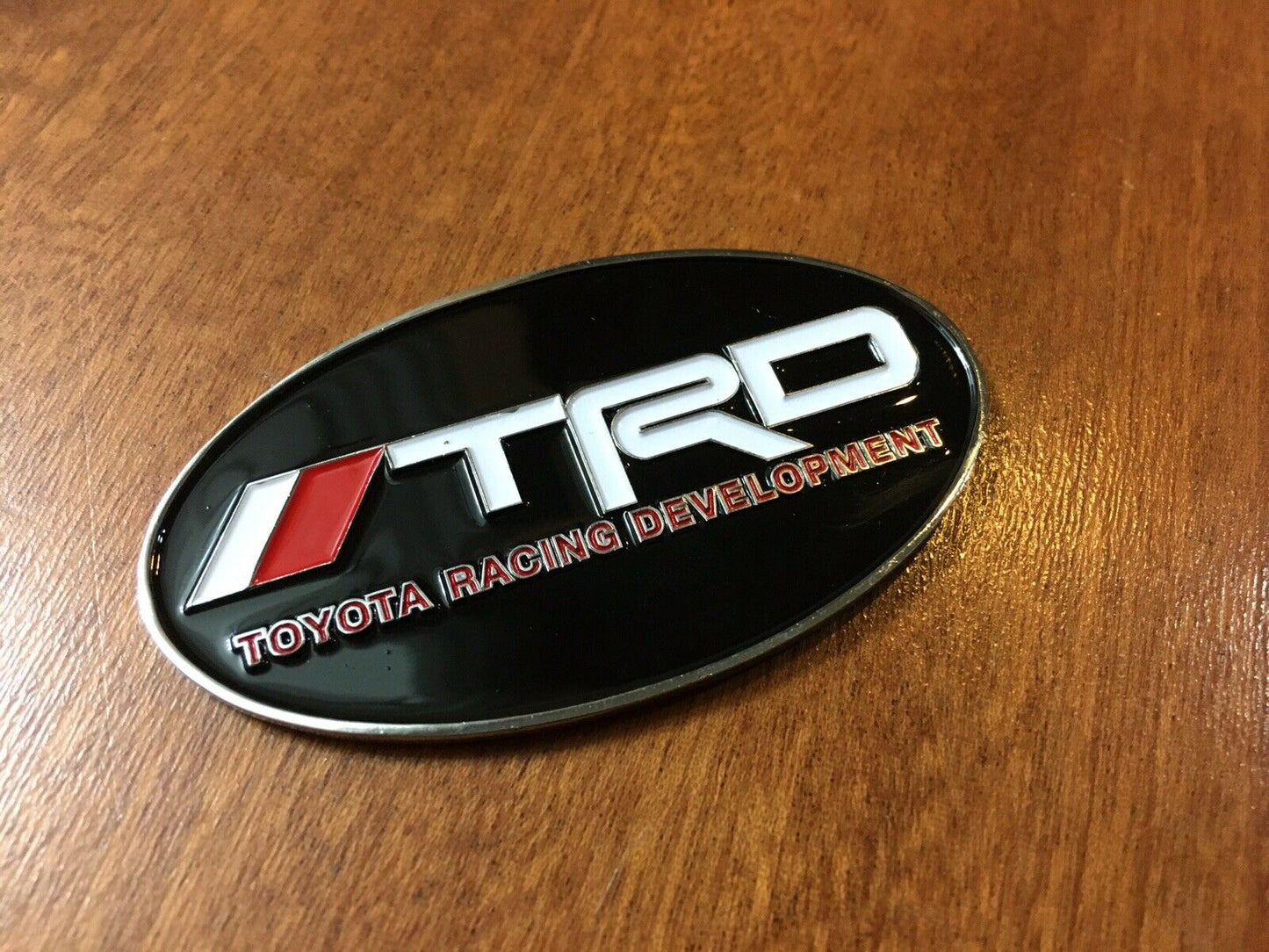 Toyota TRD Oval Badge 70mm x 40mm (custom) FREE SHIPPING