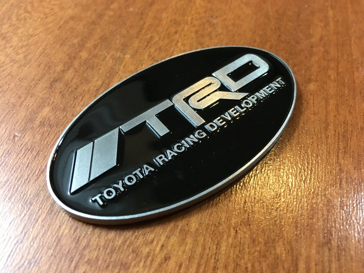 Toyota TRD Oval Badge 70mm x 40mm (custom) FREE SHIPPING