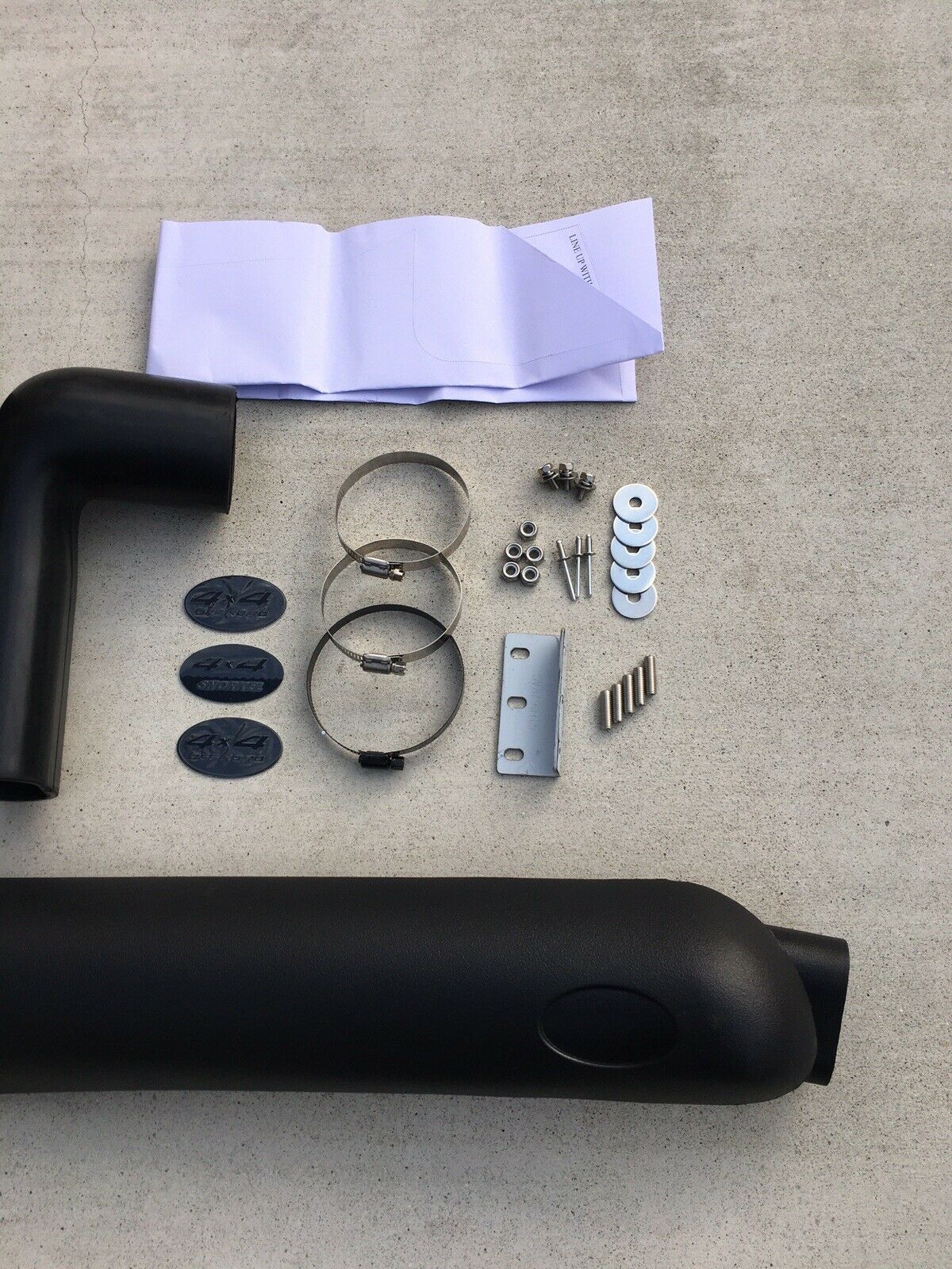 Toyota Tacoma 1st gen 4runner 4 runner 3rd gen hilux surf snorkel kit 34 engine 27 5vzfe short