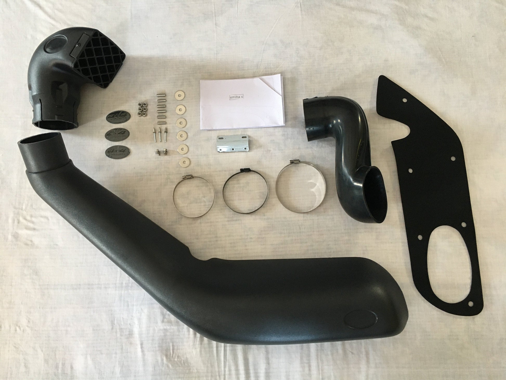 IMG_2777 2005 2006 2007 2008 2009 2010 2011 2012 2013 2014 2015 2016 Toyota Tacoma 2nd Gen 05 to 15 Hilux Snorkel Kit 4 1grfe engine